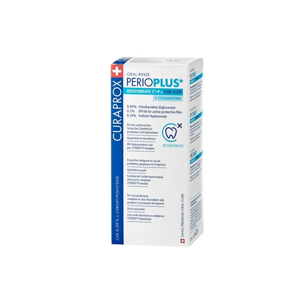 Curaprox Perioplus+ Colutório Regeneração Tecidual 200ml