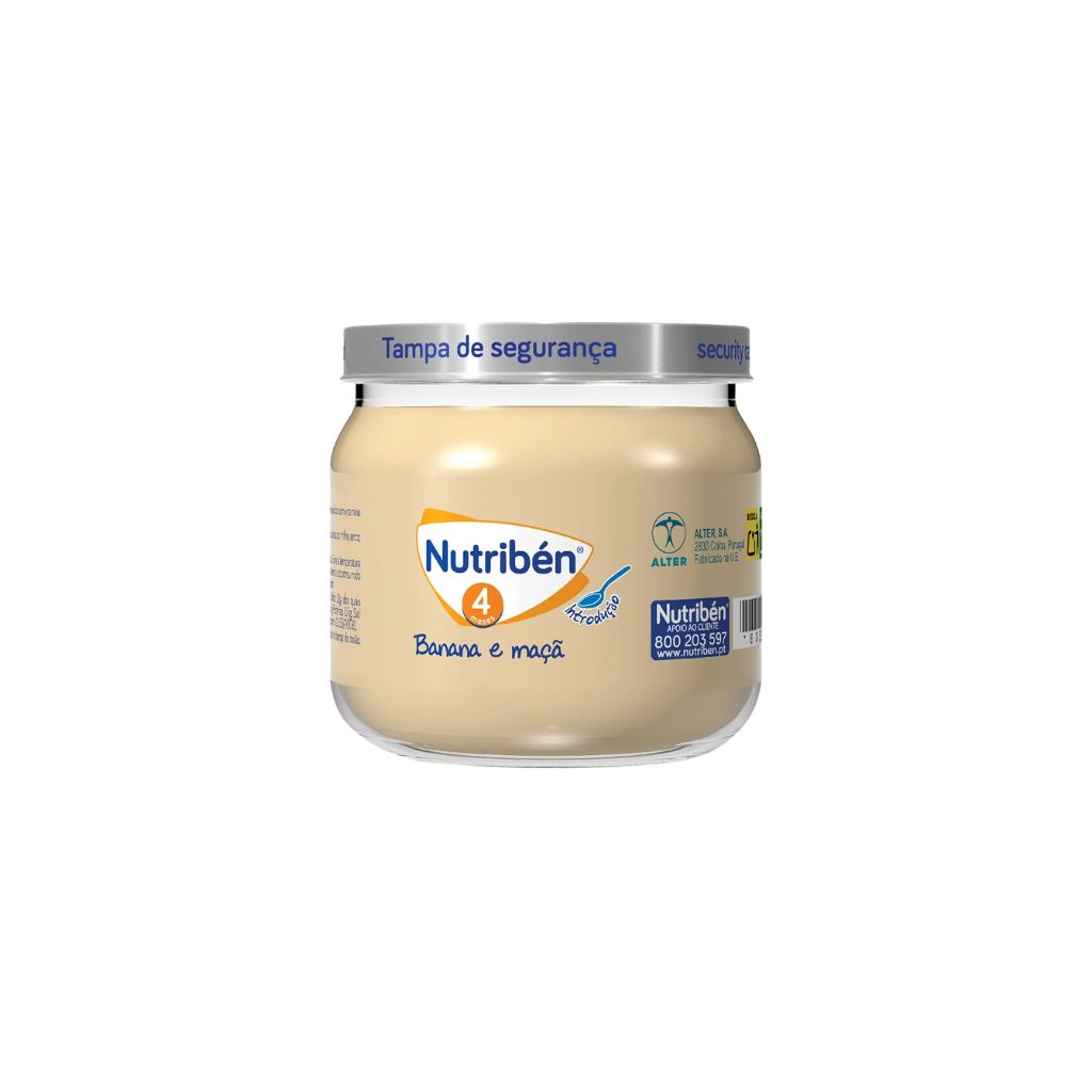 Nutribén Bio 4 Papa Banana Maçã 120G