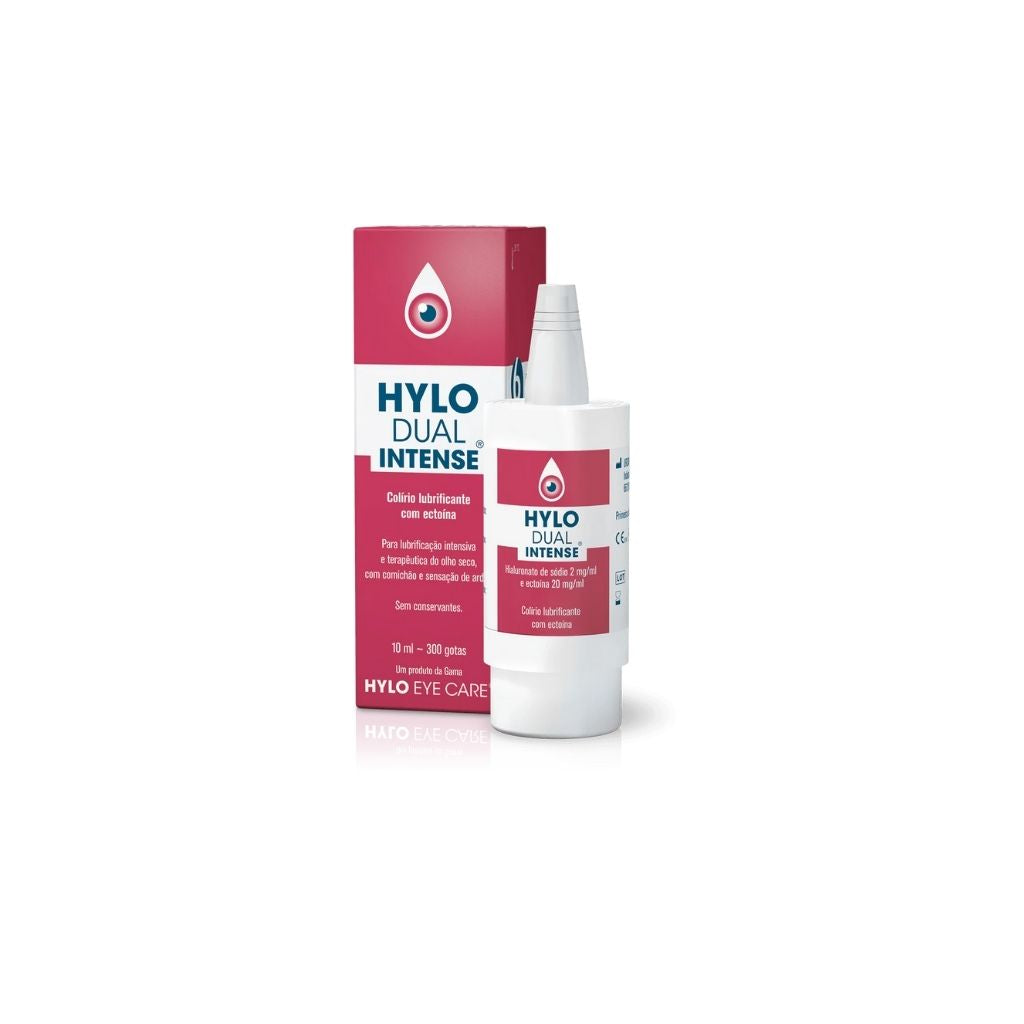 Ursapharm Hylo-Dual Colírio Hidratante E Alívio De Alergias 10 ml