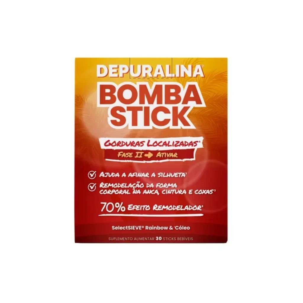 Depuralina Bombastick Saquetas Perda De Peso 12,5ml 30 Unidades