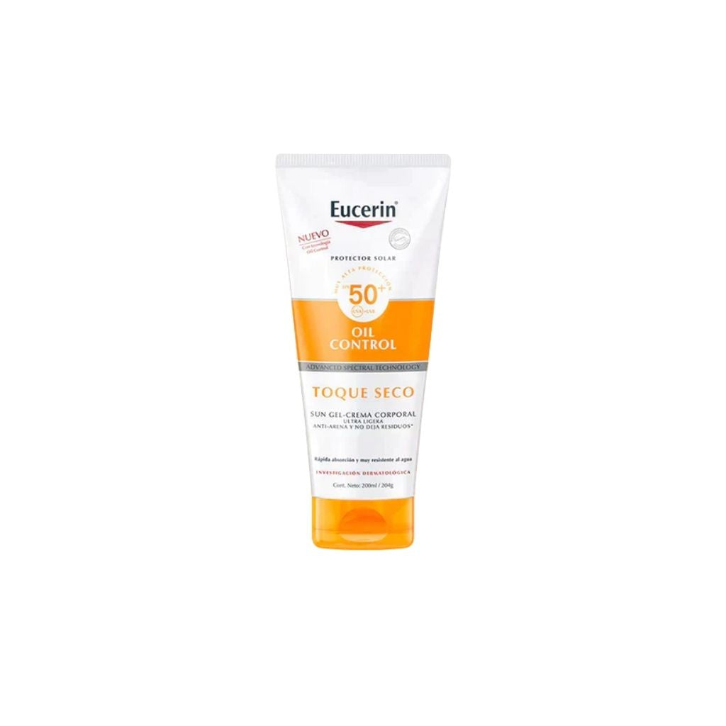 Eucerin Sun Sensitive Protect Gel-Creme Toque Seco Spf50+ 200ml
