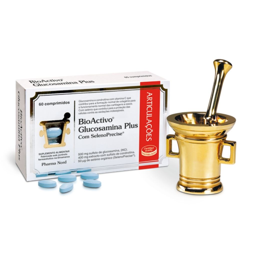 Bioactivo Glucosamina Plus  Articulações E Ossos 60 Comprimidos