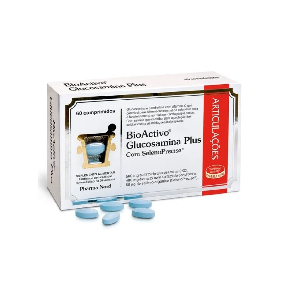 Bioactivo Glucosamina Plus  Articulações E Ossos 60 Comprimidos