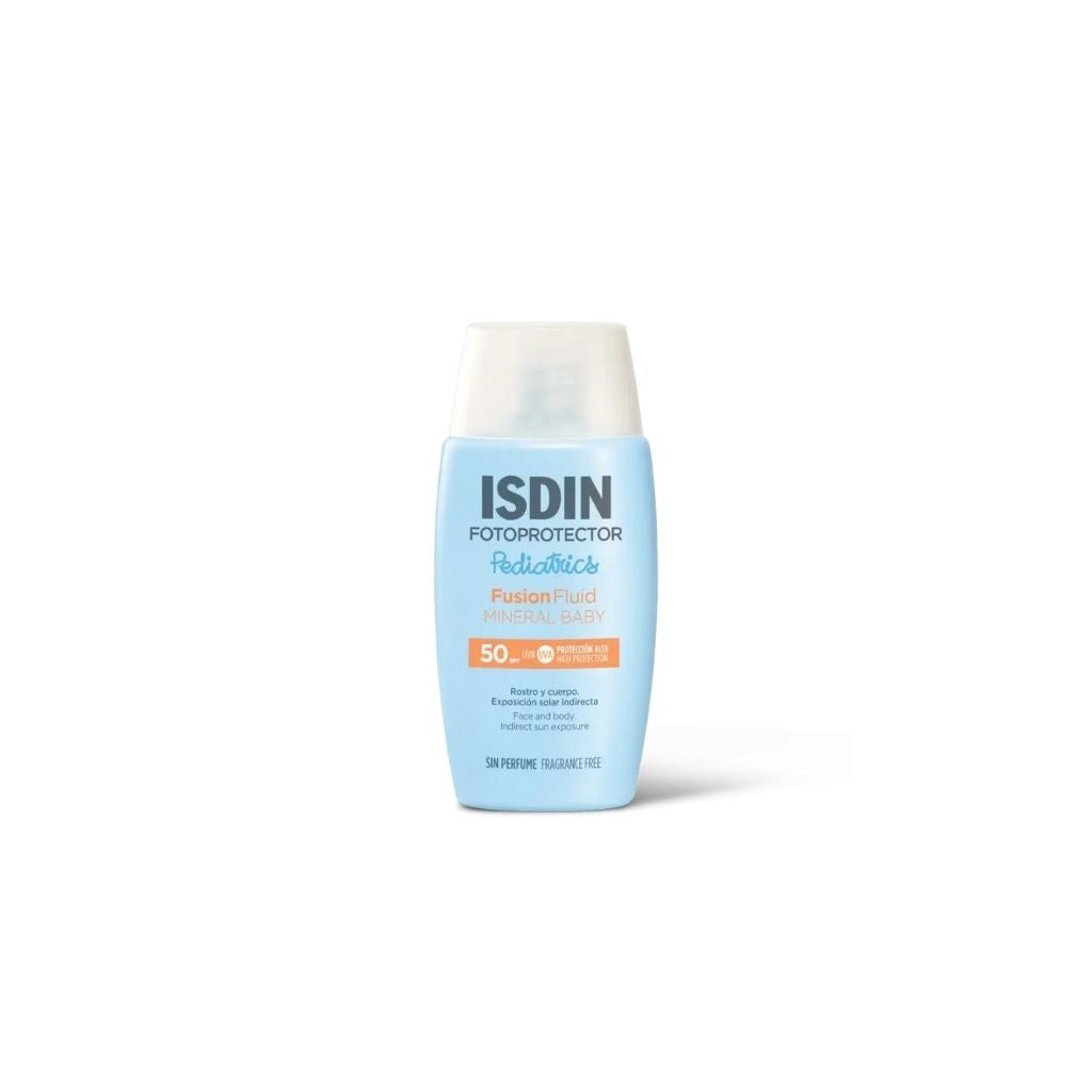 Isdin Fotoprotector Pediatrics Mineral Baby Fluido Proteção Solar Spf50 50ml