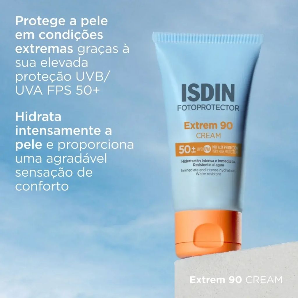 Isdin Fotoprotetor Extreme 90 Creme Proteção Solar Spf50+ 50ml