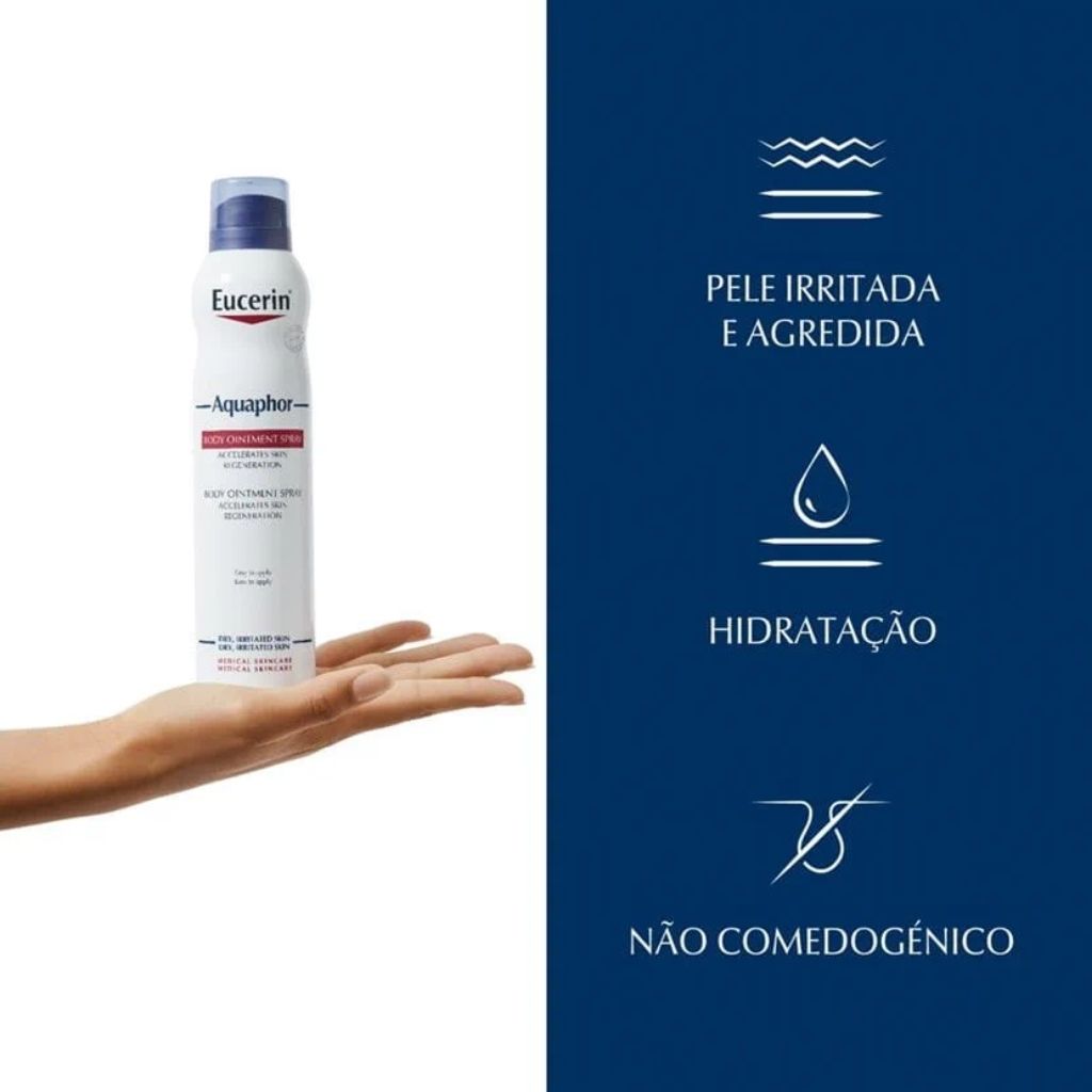Eucerin Aquaphor Spray Reparador Hidratante Pele Seca E Irritada 250ml