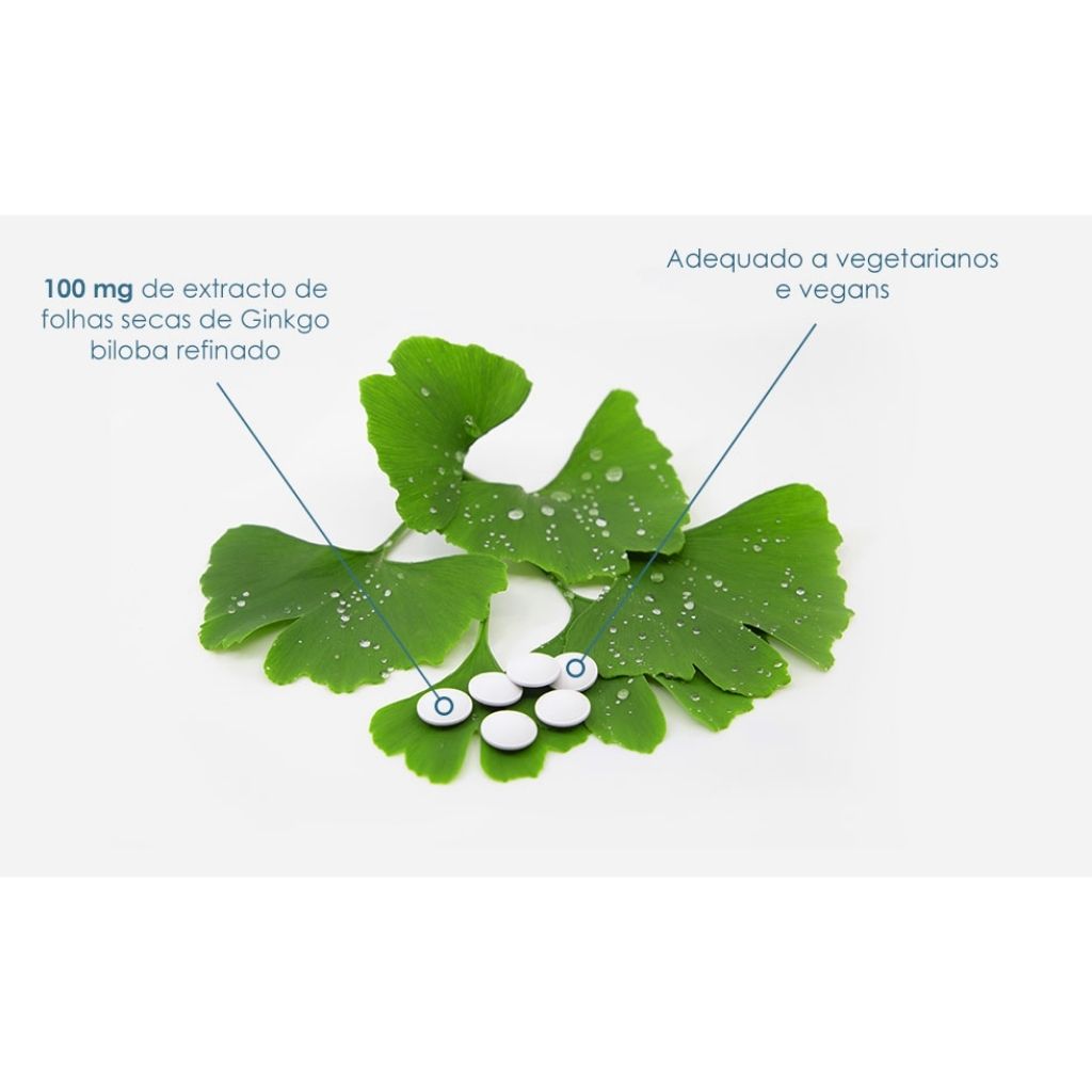 Bioactivo Biloba Forte Comprimidos Memória Concentração 100Mg 150 Comprimidos