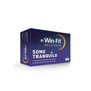Win-Fit Melatonina Mastigáveis Sono 60 Comprimidos