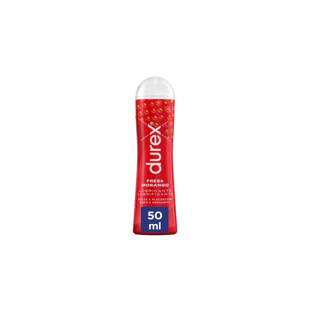 Durex Play Gel Morango Gel Lubrificante Sabor Morango 50ml
