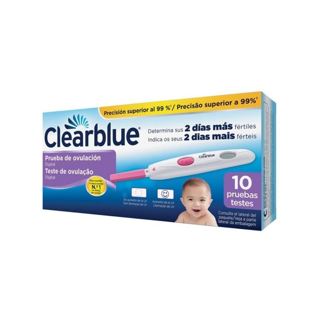 Clearblue Digital Teste De Ovulação 10 Unidades