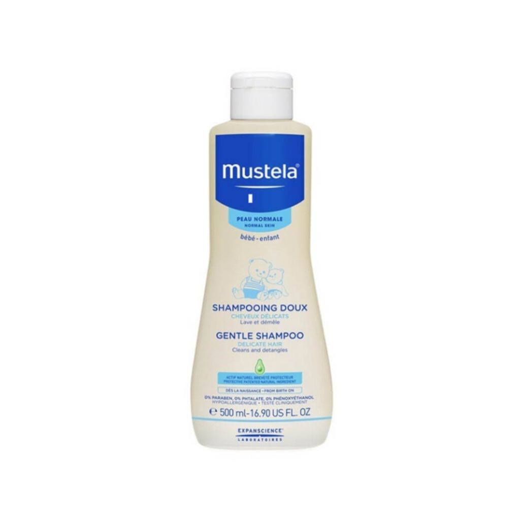 Mustela Bebé Shampoo Suave Cabelo E Couro Cabeludo 500 ml