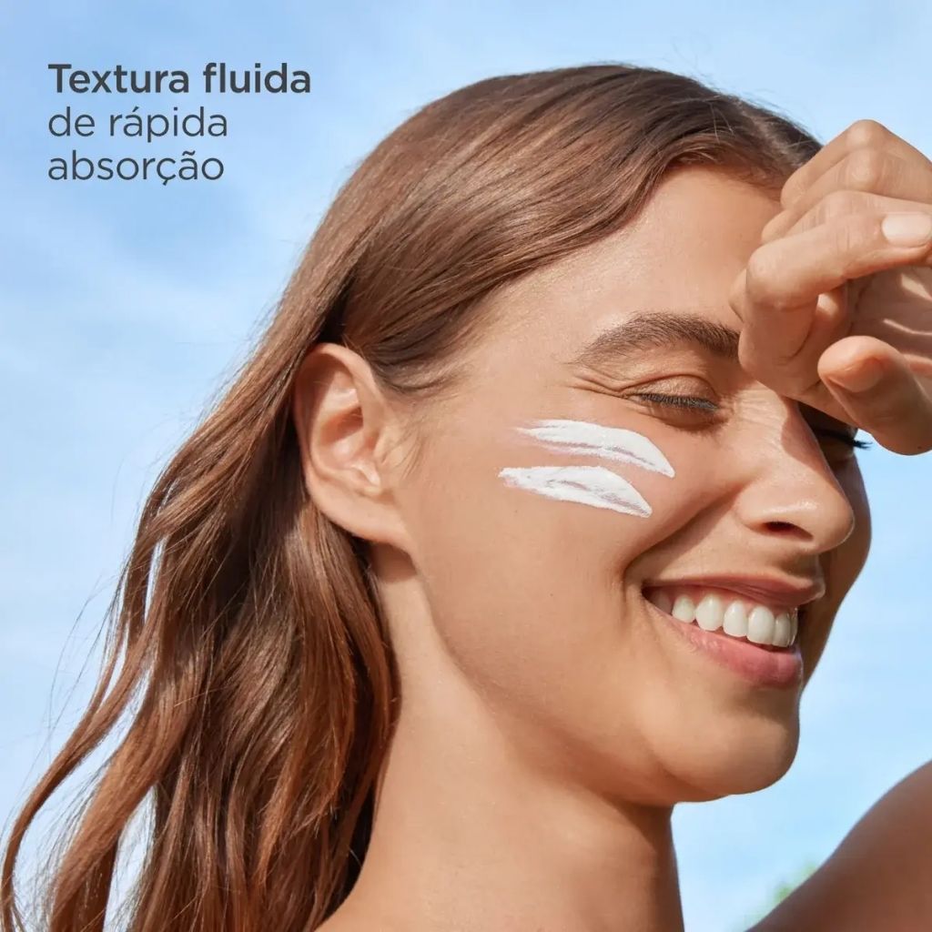 Isdin Fusion Fluid Mineral Fotoprotetor Fluido Proteção Solar Spf50 50ml