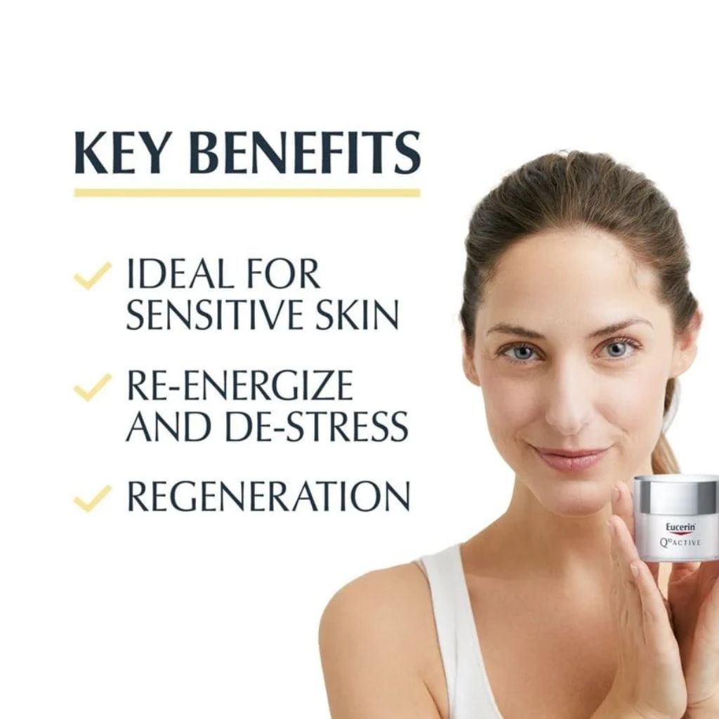 Eucerin Q10 Active Creme De Rosto Antirrugas 50 ml