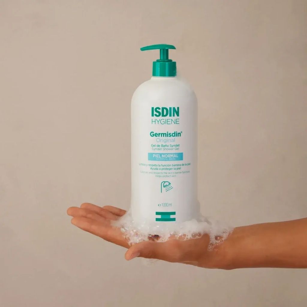Isdin Germisdin Antisséptico Gel De Banho Higiene E Proteção 1 L