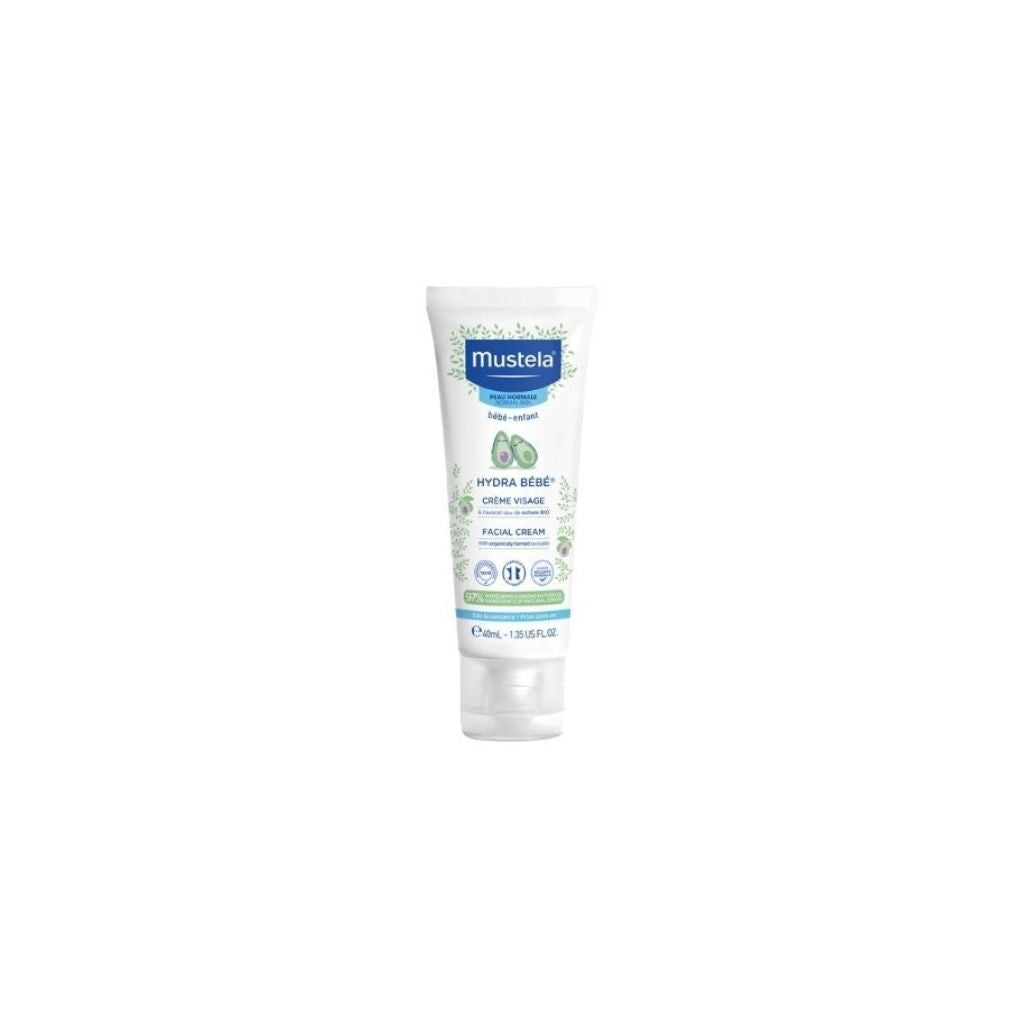 Mustela Bebé Hydra Creme Hidratante De Rosto 40ml