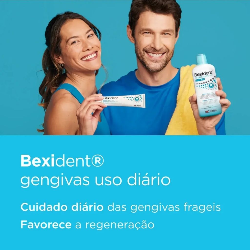 Isdin Bexident Gengivas Uso Diário Pasta Dentífrica Cuidado Diário Gengivas Frágeis 75 ml