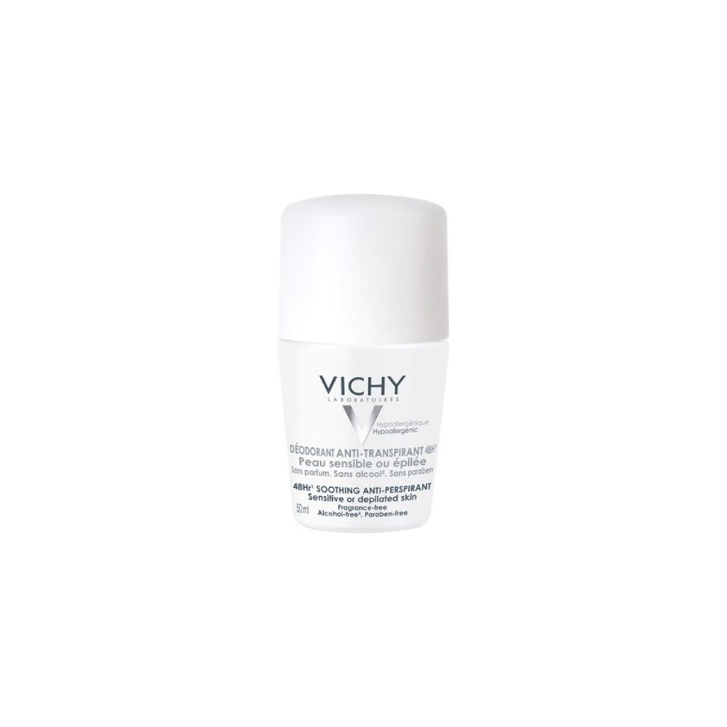 Vichy Deo Roll-On Antiperspirante Suavizante Pele Sensível 50 ml
