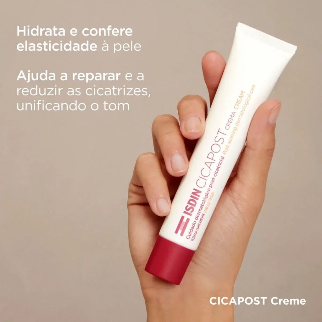 Isdin Cicapost Creme Regenerador De Cicatrizes 50 G