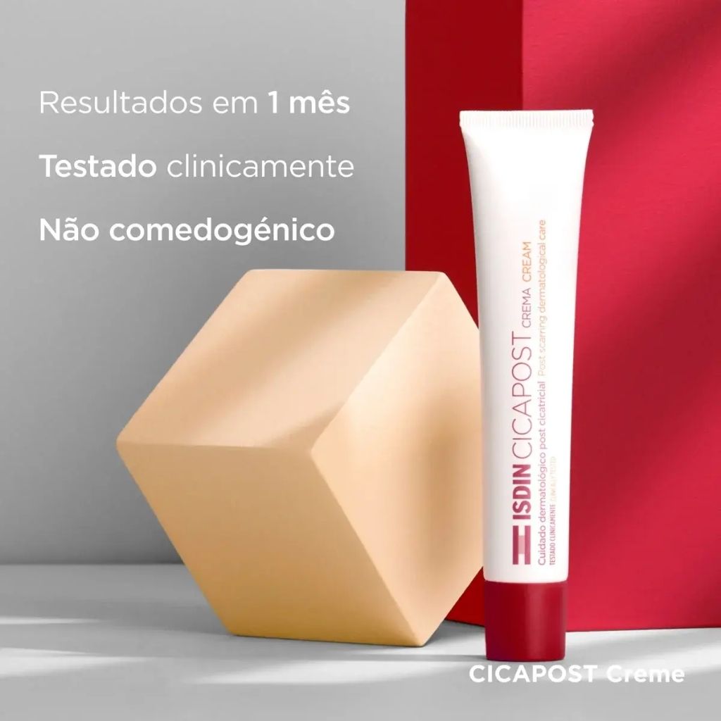 Isdin Cicapost Creme Regenerador De Cicatrizes 50 G