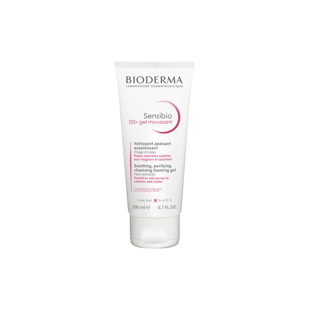 Bioderma Sensibio Ds+ Gel De Limpeza Antivermelhidão E Antidescamação 200 ml