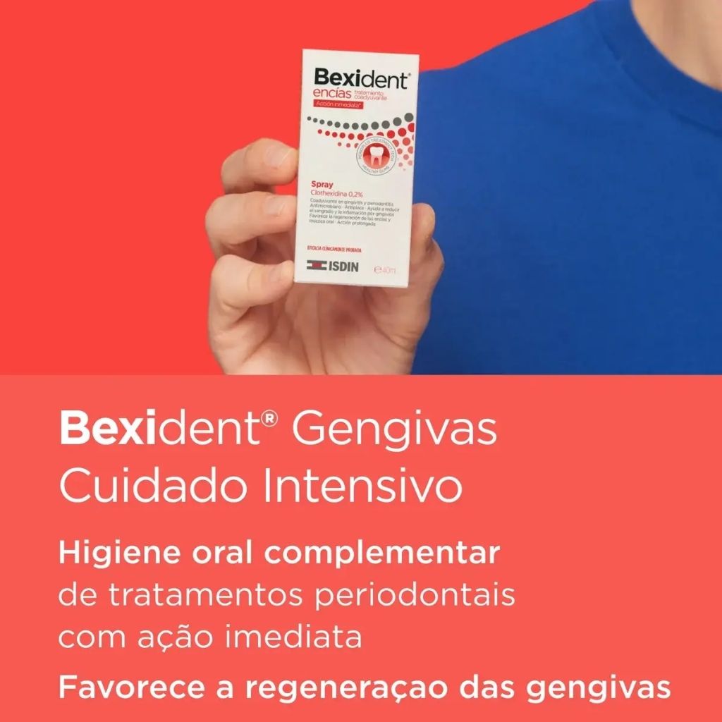 Isdin Bexident Gengivas Spray Tratamento Proteção Gengivas 40 ml