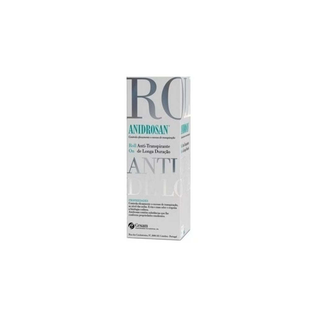 Anidrosan Roll On Antitranspirante Longa Duração 50 ml