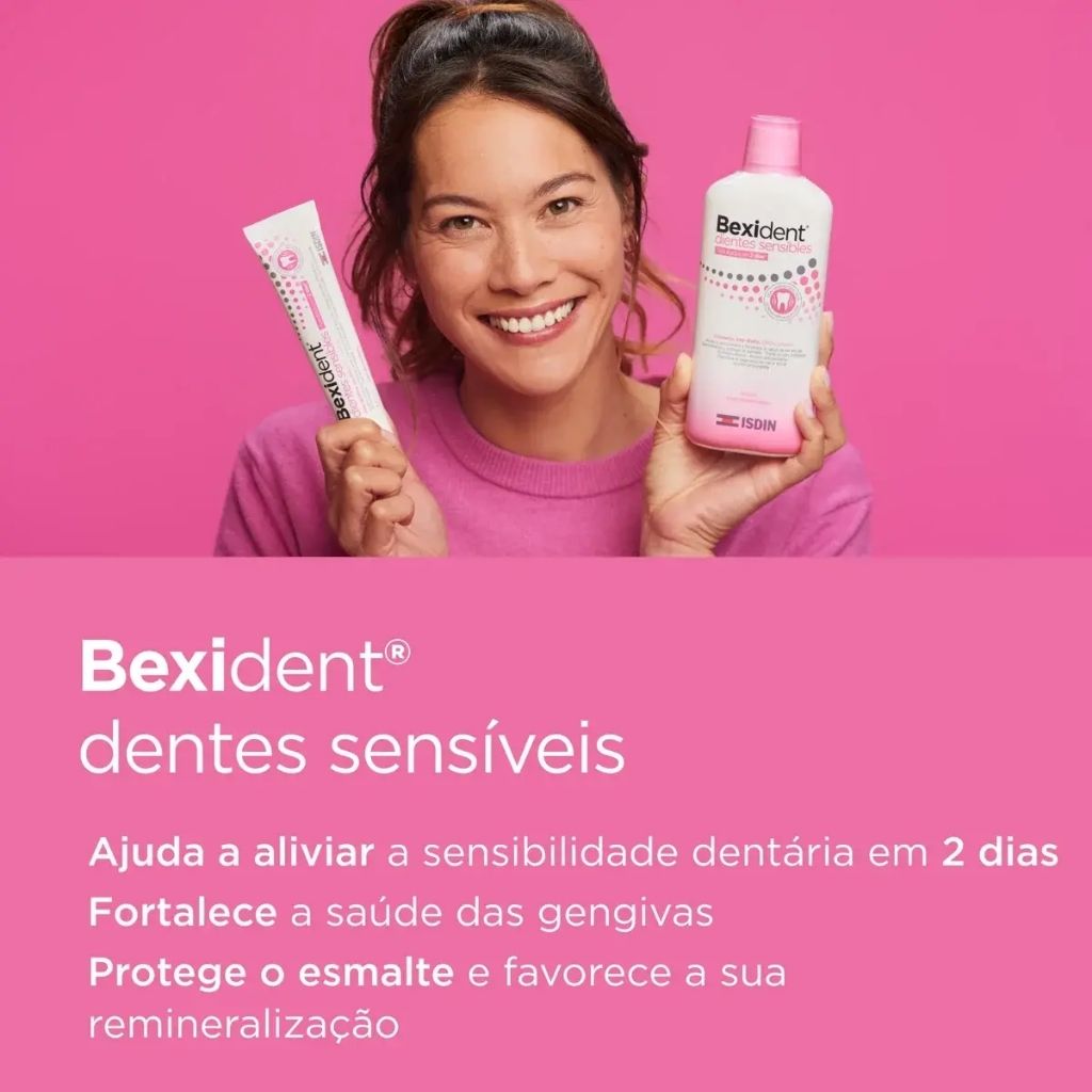 Isdin Bexident Dentes Sensíveis Colutório Alívio Sensibilidade 250ml