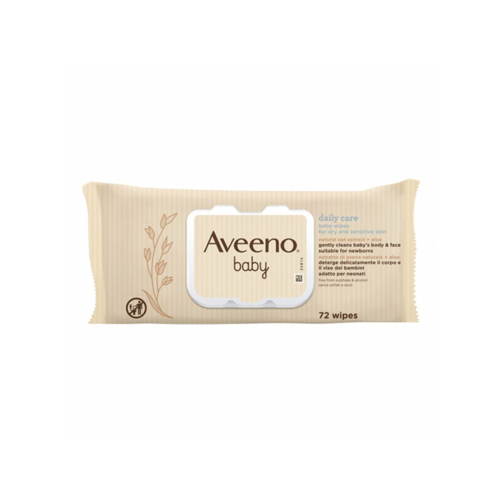 Aveeno Baby Daily Care Toalhitas 72 Toalhitas