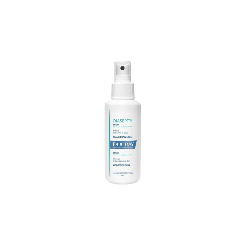 Ducray Diaseptyl Spray Antisséptico Limpeza E Desinfeção Da Pele 125 ml