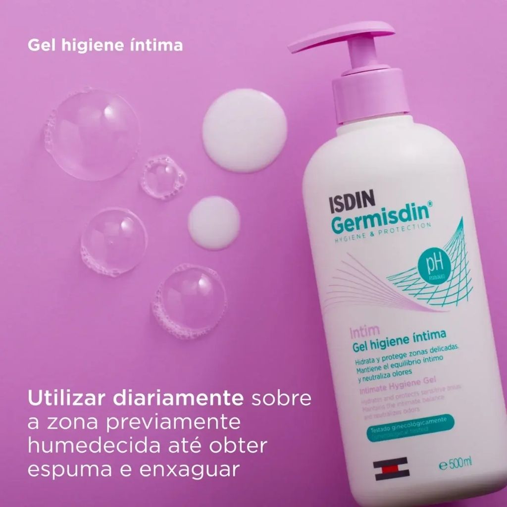 Isdin Germisdin Higiene Gel Higiene Íntima 500 ml