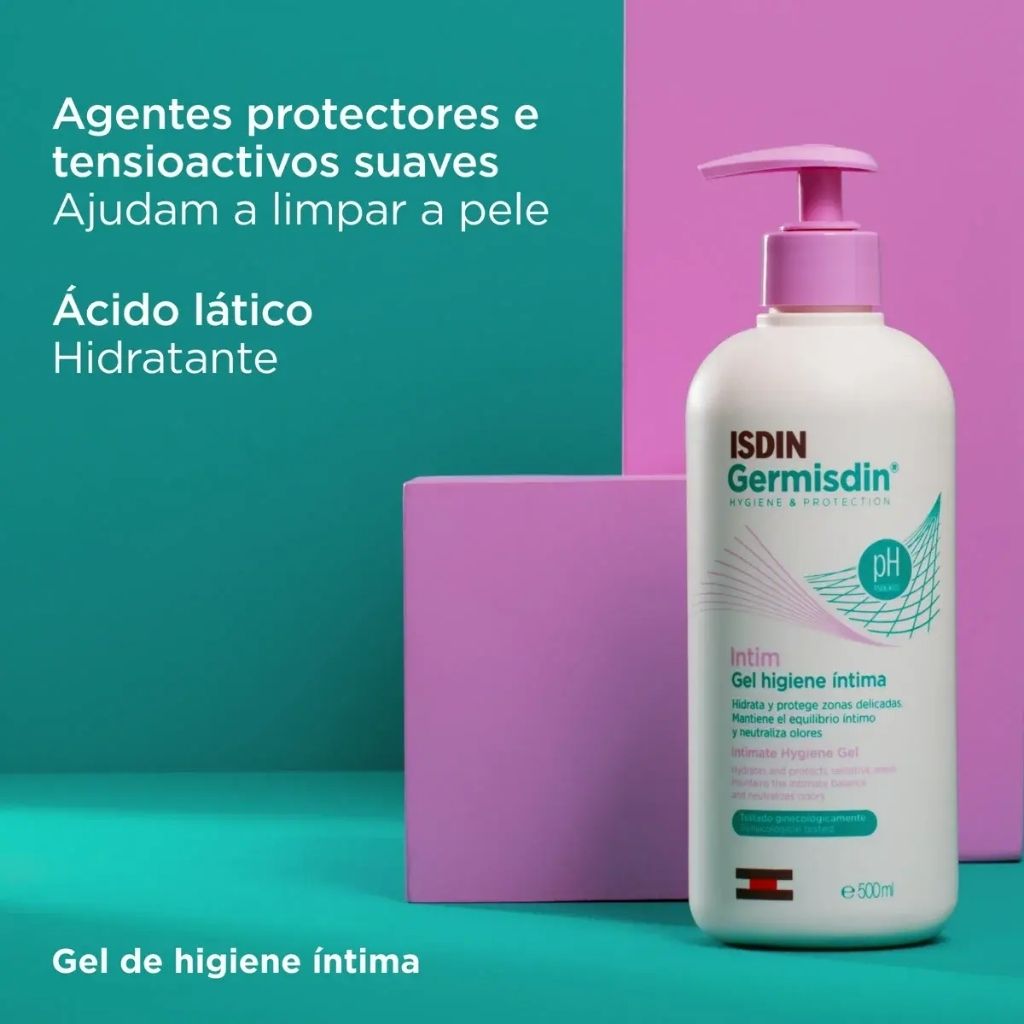 Isdin Germisdin Higiene Gel Higiene Íntima 500 ml