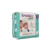 Bambo Nature Fraldas Tamanho 1 Xs (2-4 Kg) 22 Unidades