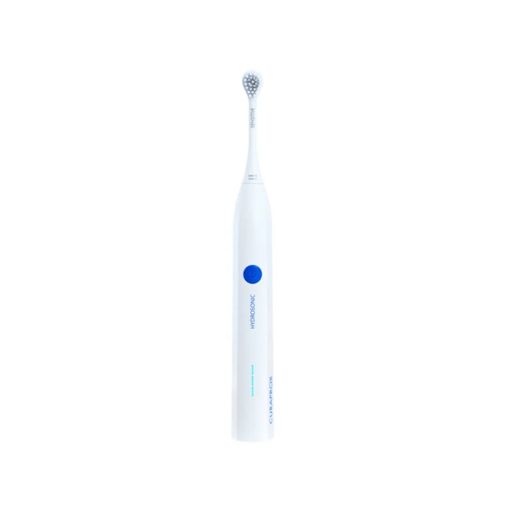 Curaprox Hydrosonic Easy Escova de Dentes Elétrica + 2 Recargas + Estojo de Viagem