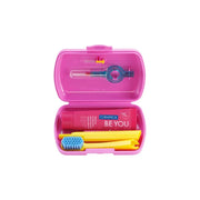 Curaprox Kit Challenger Kit De Viagem Higiene Oral Rosa Claro