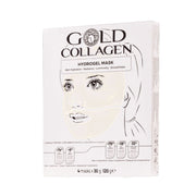 Gold Collagen Máscara Hidrogel Hidratação E Luminosidade 4X30G