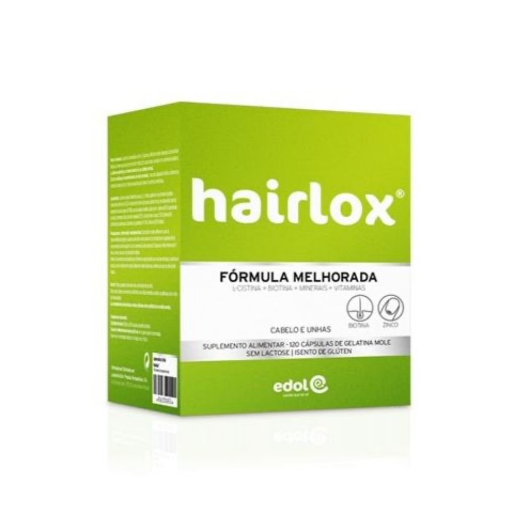 Hairlox Cabelo E Unhas Saudáveis 120 Cápsulas
