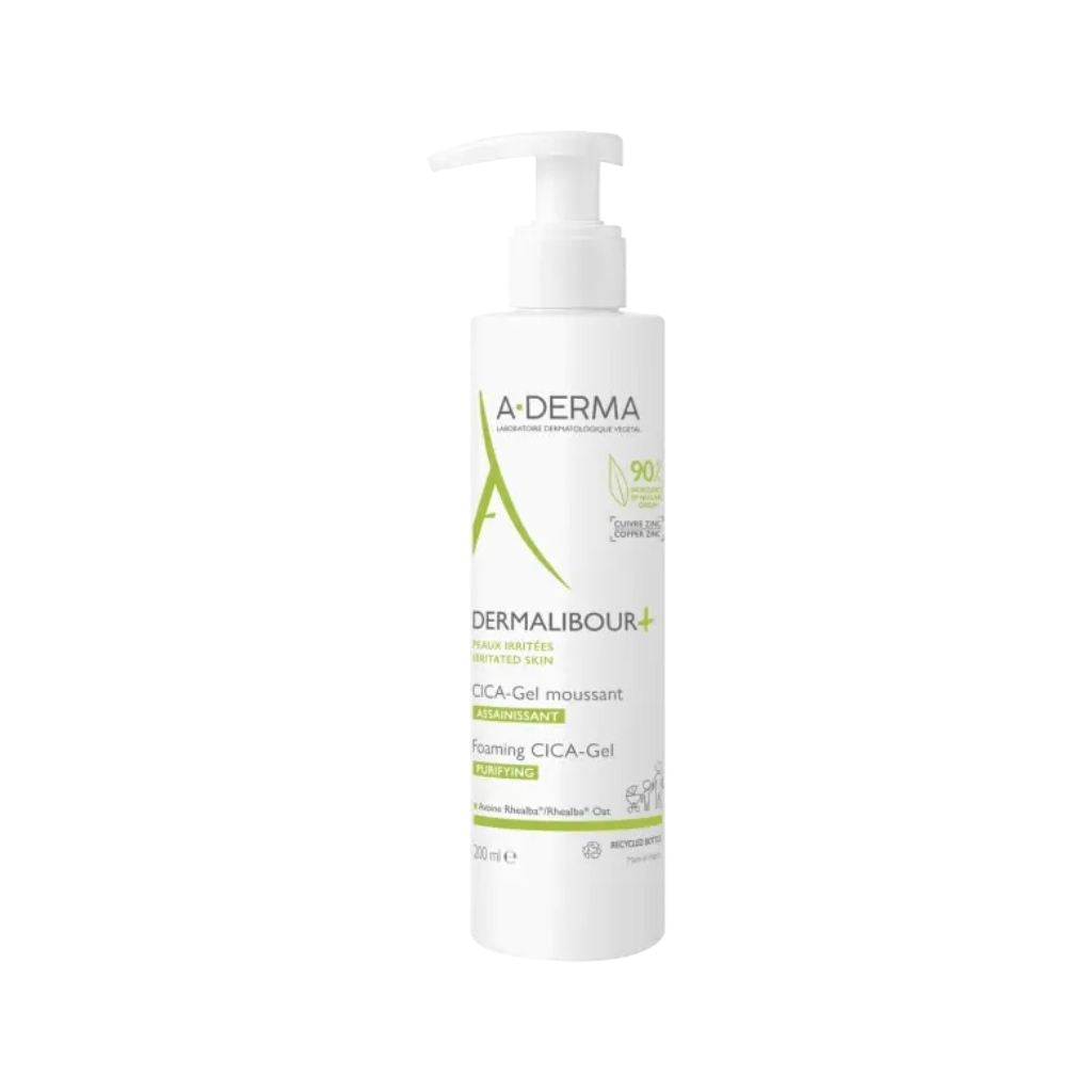 A-Derma Dermalibour+ Cica Gel Espuma Purificante 200ml