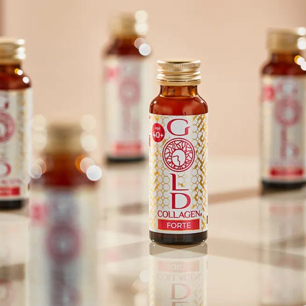 Gold Collagen Forte Solução Anti-Envelhecimento 50ml X10