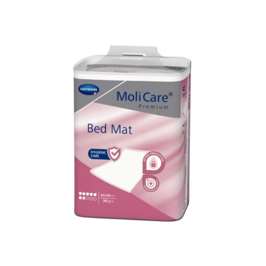 Molicare Premium Bed Mat Resguardo Incontinência 7 Gotas 60X90 Cm 30 Unidades