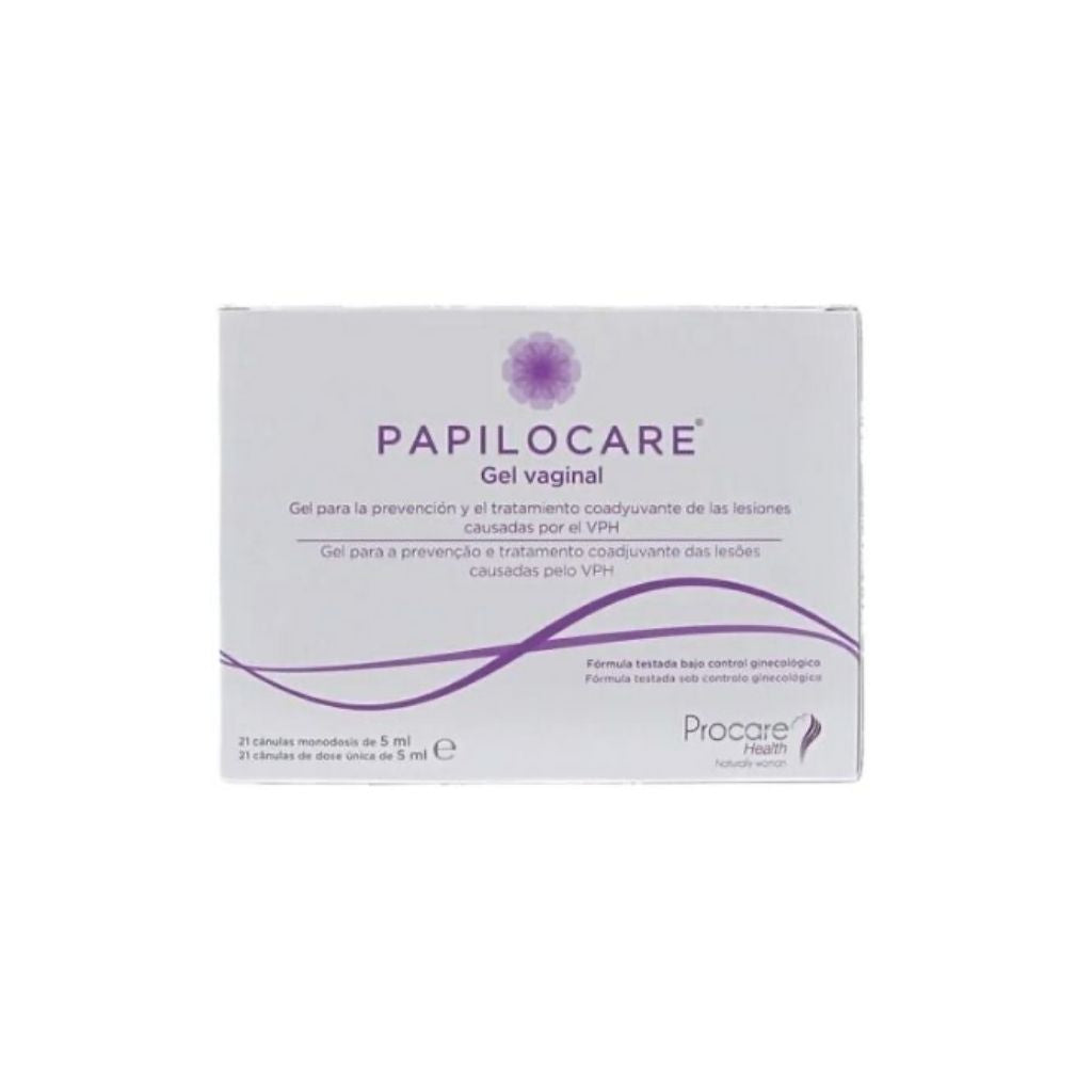 Papilocare Gel Vaginal Cânula Reparação E Hidratação 21 X 5ml