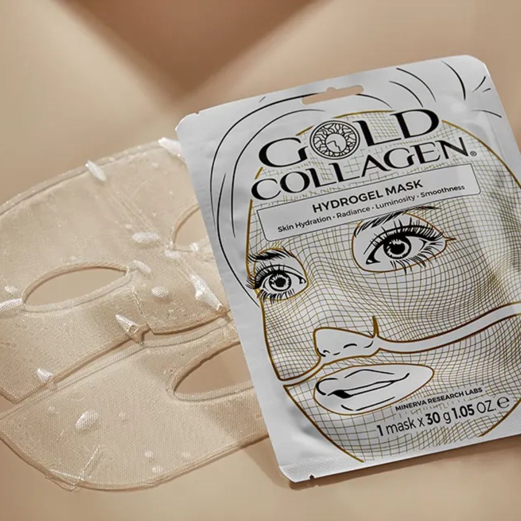 Gold Collagen Hydrogel Máscara Hidratação E Revitalização 30G