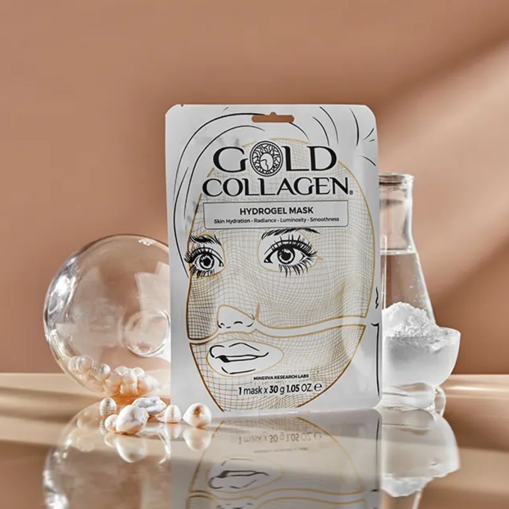 Gold Collagen Hydrogel Máscara Hidratação E Revitalização 30G