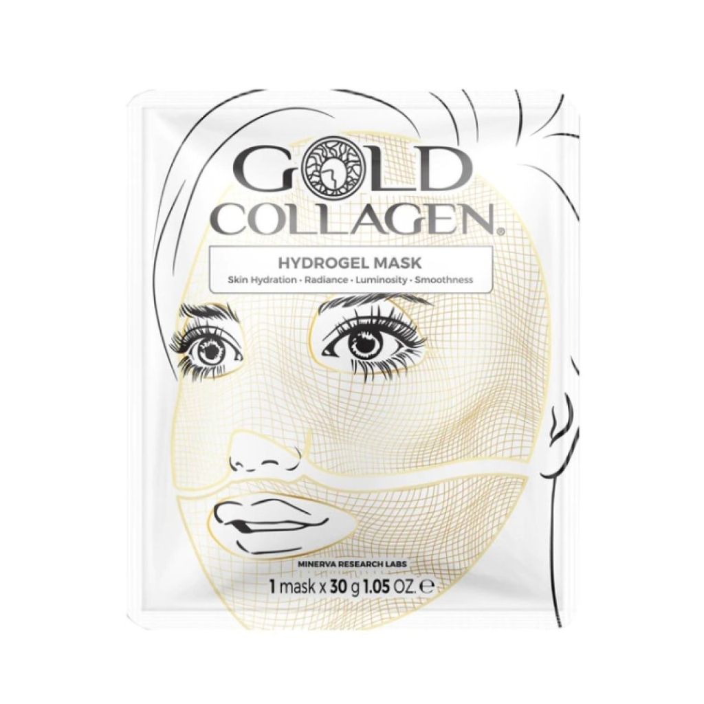 Gold Collagen Hydrogel Máscara Hidratação E Revitalização 30G