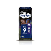 Libero Sleep Tight Cueca Fralda Tamanho 9 22-37kg 10 Unidades