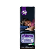 Libero Sleep Tight Cueca Fralda Tamanho 10 35-60kg 10 Unidades