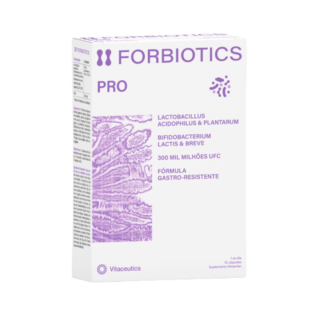 Vitaceutics Forbiotics Pro Probiótico 15 Cápsulas