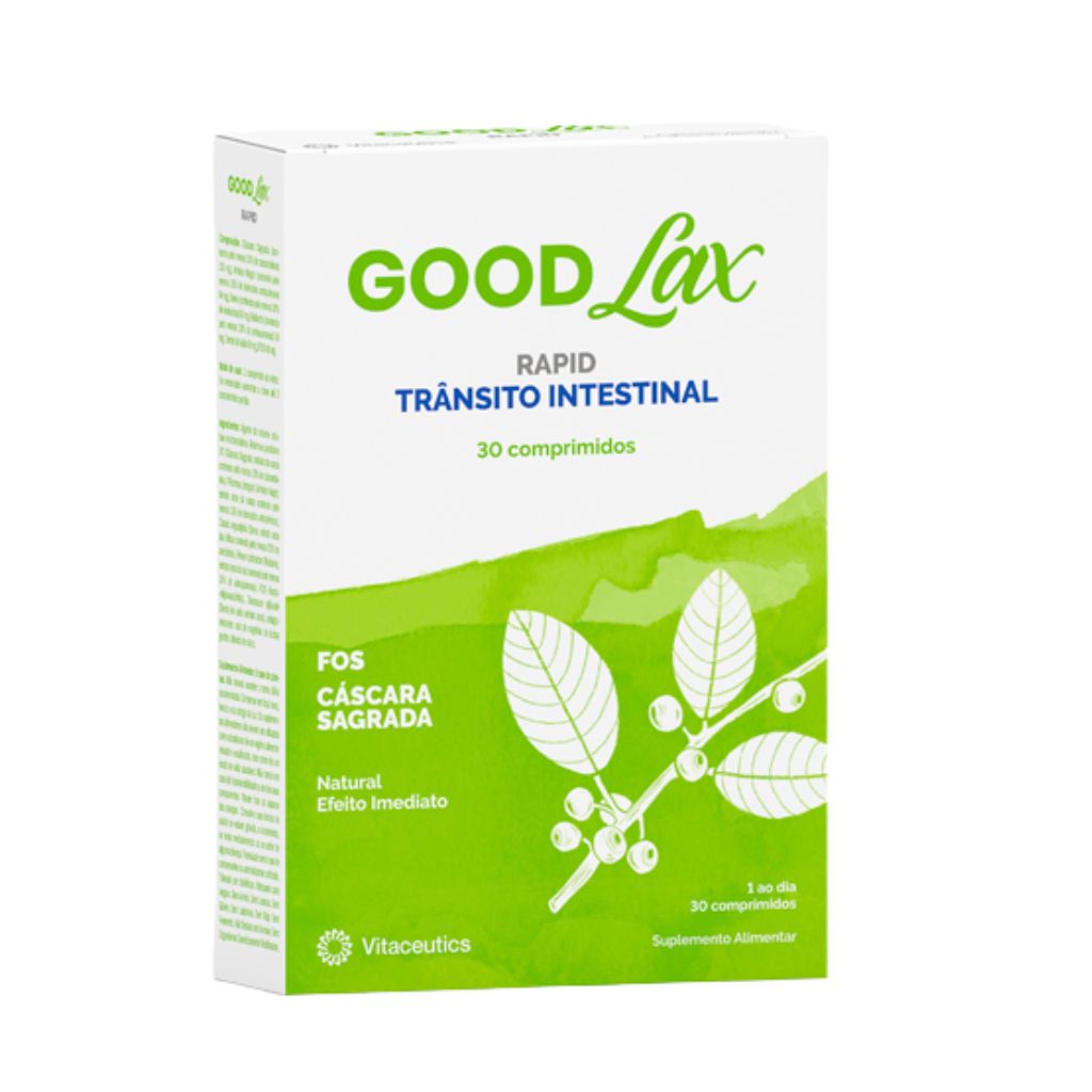 Vitaceutics Good Lax Rapid Trânsito Intestinal 15 Comprimidos
