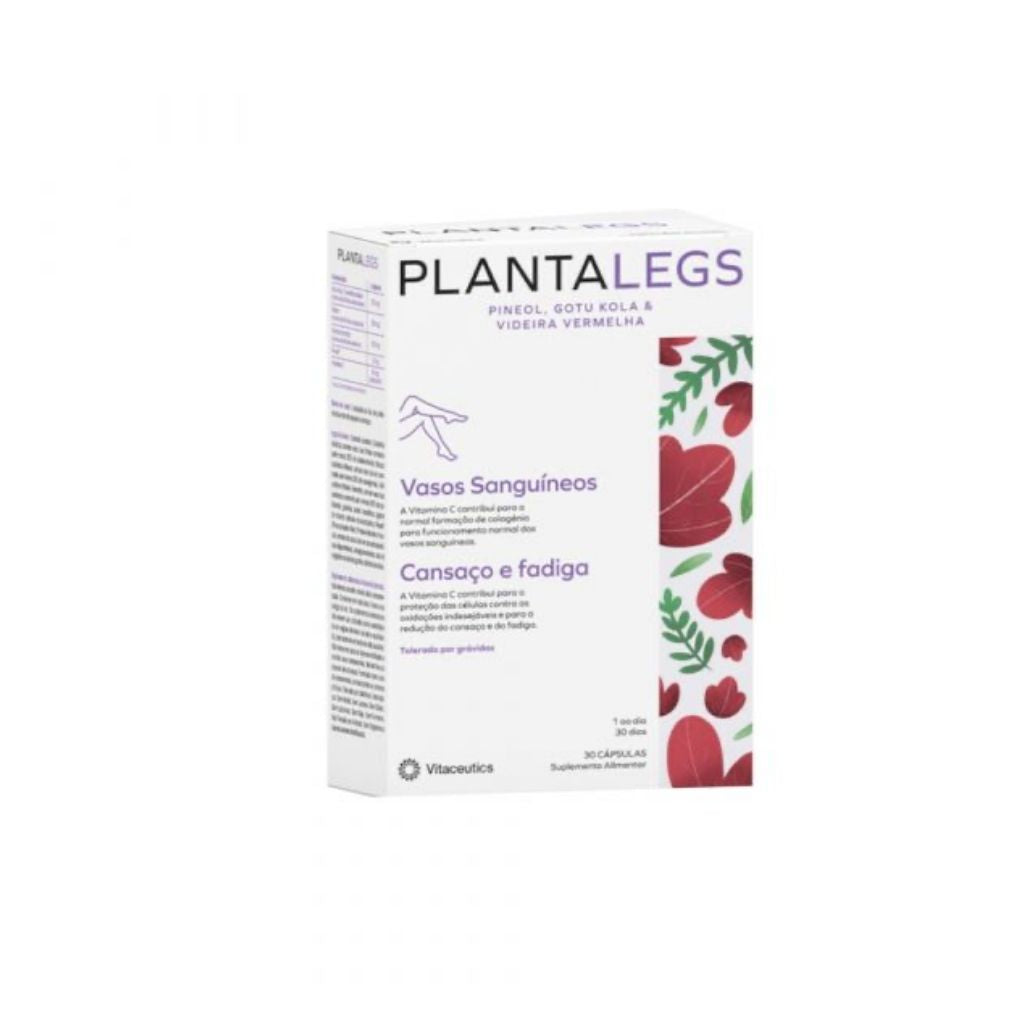 Vitaceutics Plantalegs Vasos Sanguíneos Cansaço E Fadiga 30 Cápsulas