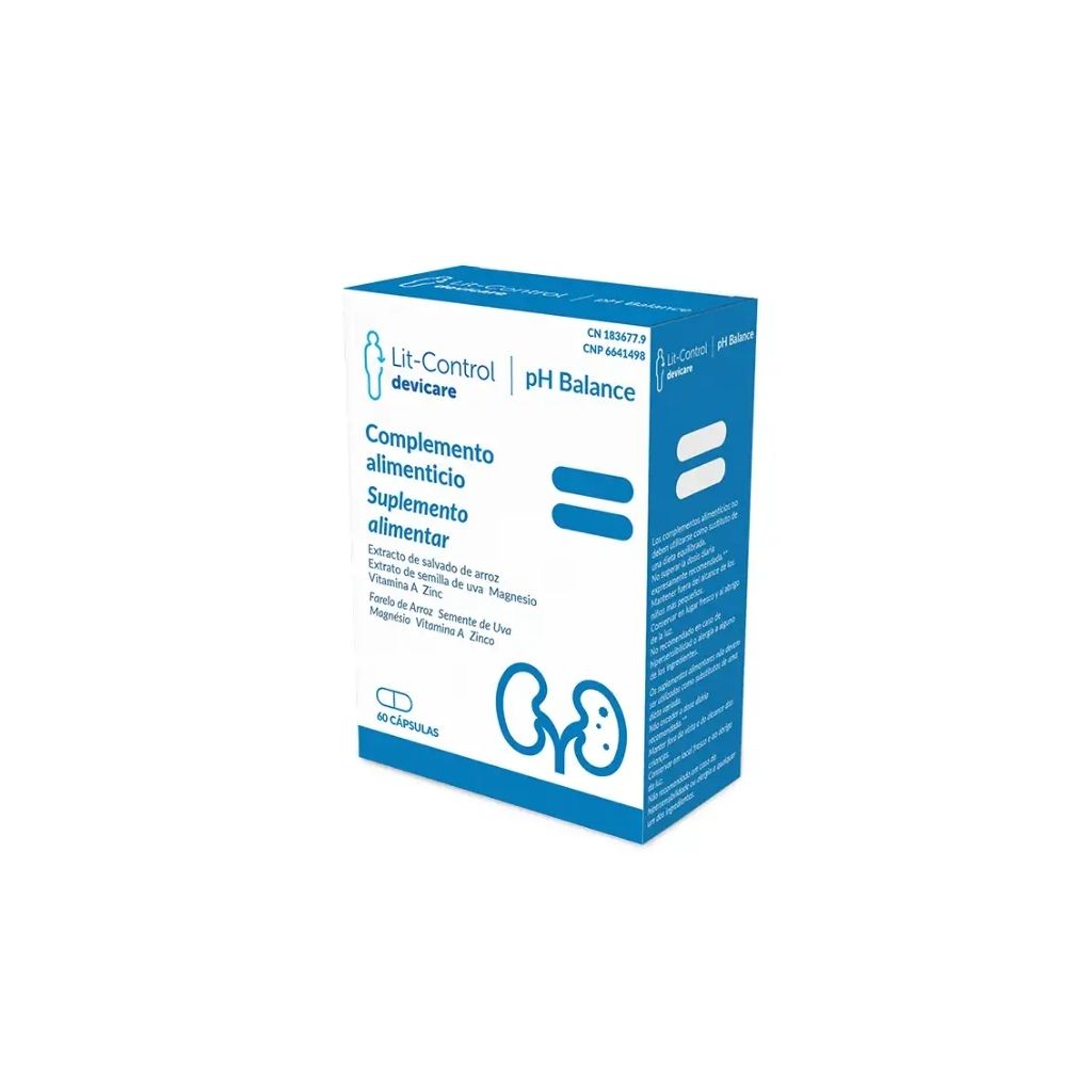 Lit-Control Ph Balance Equilíbrio Ph Urina 60 Cápsulas