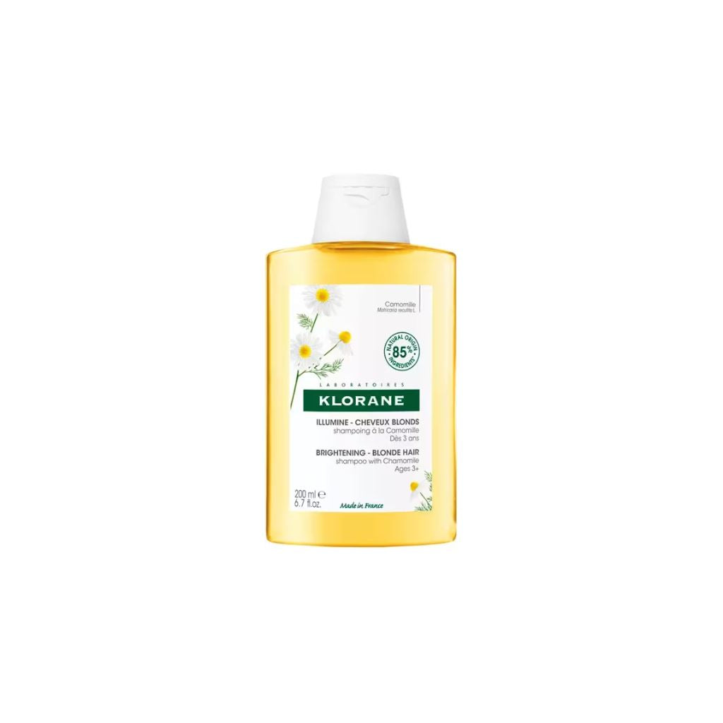 Klorane Camomila Champô Limpa, Suaviza, Ilumina 200 ml